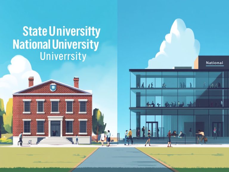 Accredited Universities: State vs. National