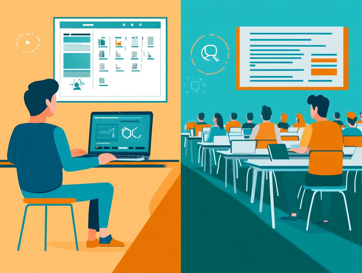 Comparison of online and traditional bachelor s degrees.